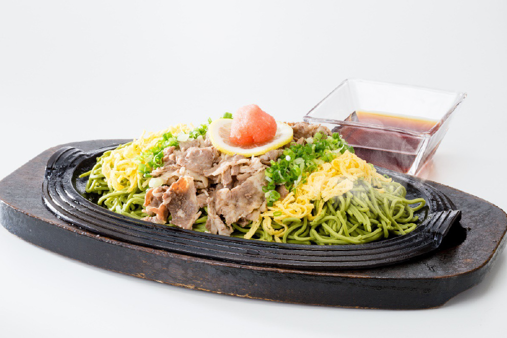 瓦そば風茶そば